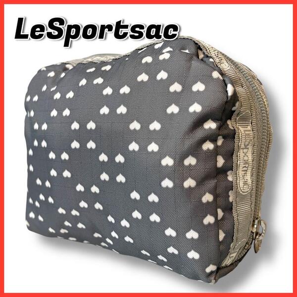 送料無料 LeSportsac レスポートサック ポーチ 小物入れ ハート ドッド