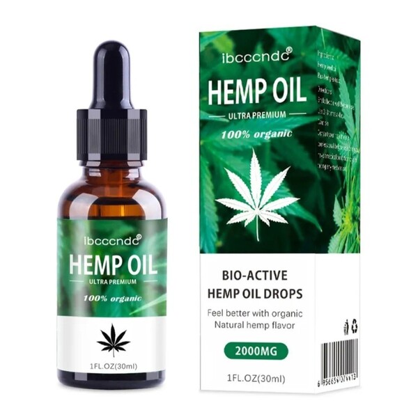 ヘンプオイル HEMP OIL 30ml 100% オーガニック 2000mg 初心者向け マッサージオイル