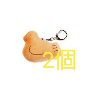 「新品未使用品」豊島屋 鳩ホルダー 2個セット 豊島屋本店限定 鎌倉限定 キーホルダー