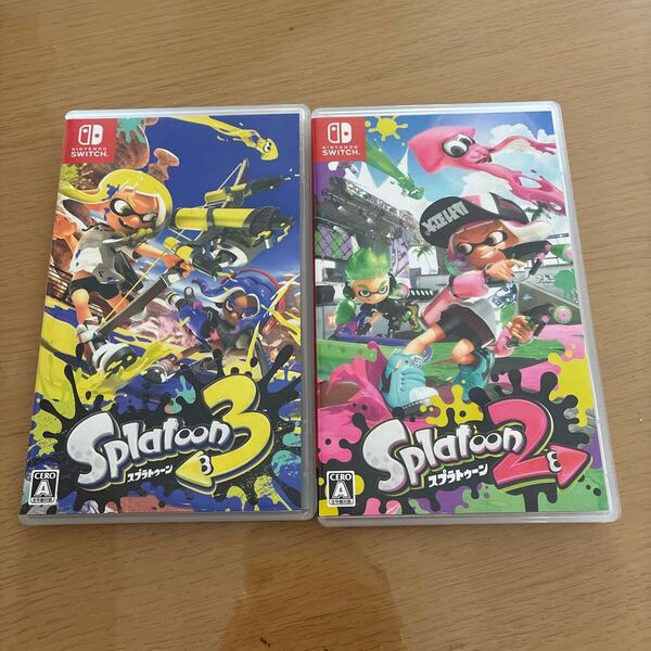 Nintendo Switch スプラトゥーン3 スプラトゥーン2 ニンテンドースイッチ セット売り
