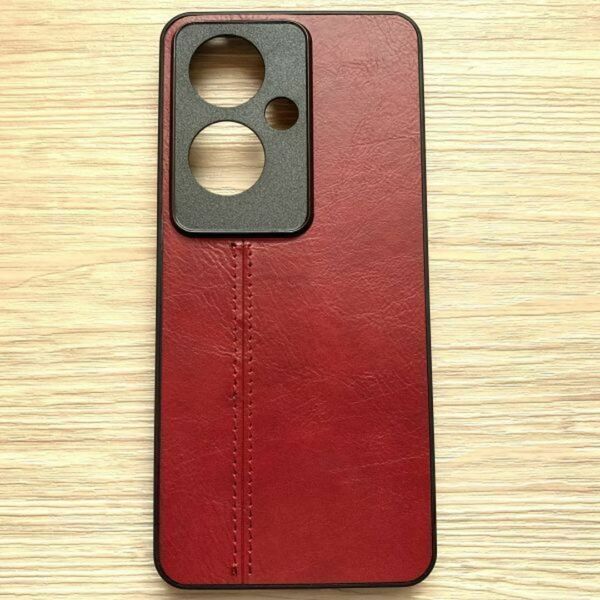 OPPO Reno11 A レッド ケース 管理242-14