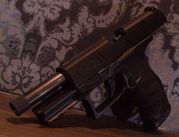 VFC Umarex GBB Walther PPQ M2 NAVY DUTY KIT ステッピング加工品 中古ベース ( ガスガン ワルサー VP9 USP Mk23 HK45 CT P99 PPS RDP