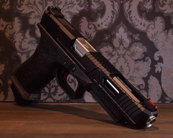 東京マルイ ガスガン グロック G34 RWA Agency Arms Bonesaw ( GBB ガスブローバック glock グロック G17 SAI TTI ZEV SLR SI FI