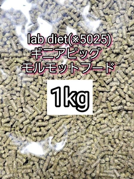 ギニアピッグ ラブダイエット 5025 モルモットフード 1kg lab diet デグー チンチラ モルモット 小動物
