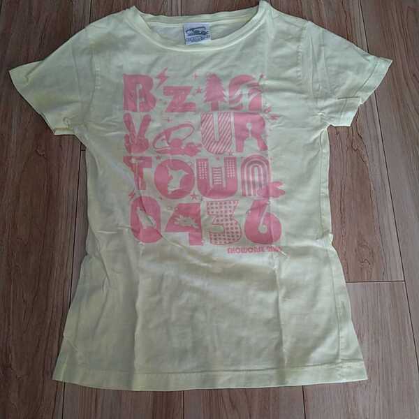 【送料無料】 B'z SHOWCASE 2009 In Your Town ご当地Tシャツ レディースTシャツ Sサイズくらい? 稲葉浩志 松本孝弘
