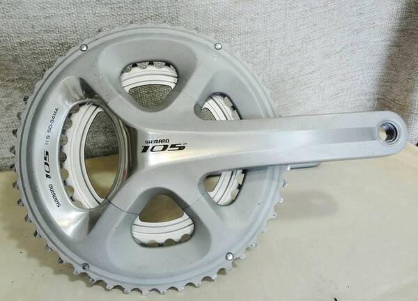 【良品】SHIMANO シマノ 105 FC-5800 クランクセット 170mm 50/34T 11S 約740g ロードバイク