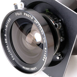 FUJINON SW S 120mm f8 フジノン SW SEIKOシャッター リンホフボード凹付き 防湿庫保管 美品