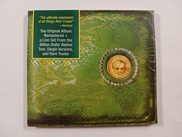 送料無料! Alice Cooper - Billion Dollar Babies 50th anniversary 2CD アリス・クーパー