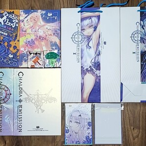 FGO チョコレートショップ メリュジーヌ 色紙 紙袋 同人誌