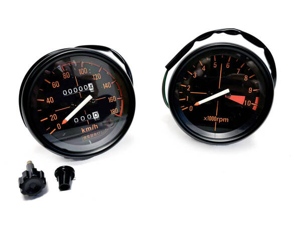 新品 ホンダ CB750F KMH スピード+タコメーターセット ホワイト