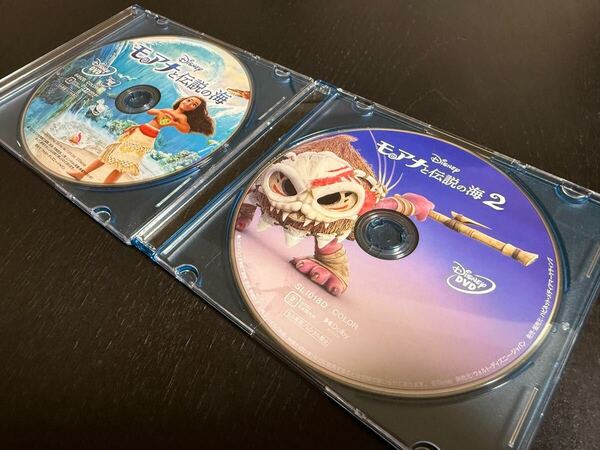 U504 モアナと伝説の海1&2 DVD 未再生品 国内正規品 ディズニー Disney DVDのみ(純正ケース・Blu-ray・Magicコードなし)