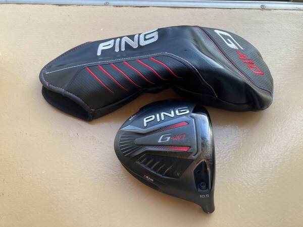 安定の名器ヘッド PING G410 Plus 10.5度 ヘッドカバー付き