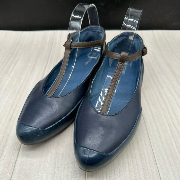 【CAMPER】カンペール 39 メリージェーン ストラップ フラット シューズ
