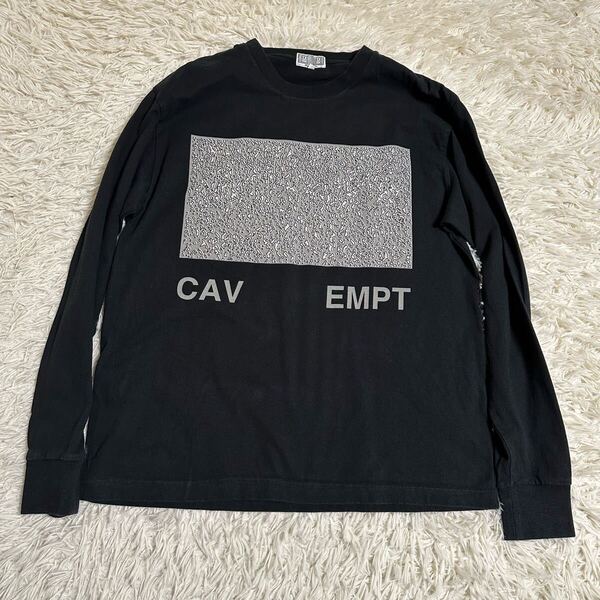 【C.E】シーイー Tシャツ L 長袖 ブラック グラフィック