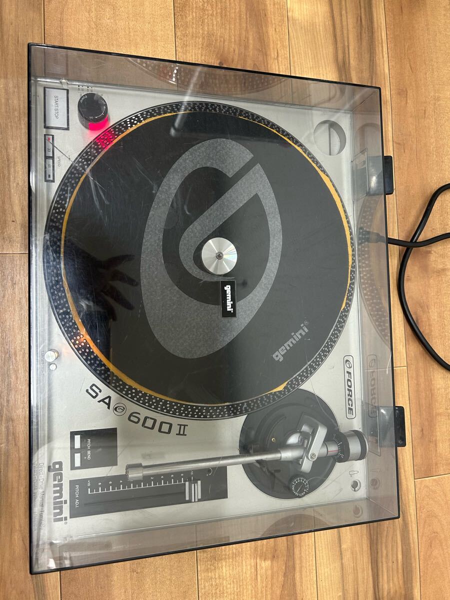 【動作確認済み】GEMINI CDMP-6000 ジェミニ ターンテーブル 希少 ✨️希少 GEMINI CD プレイヤー CDMP-6000 専用ハードケース付