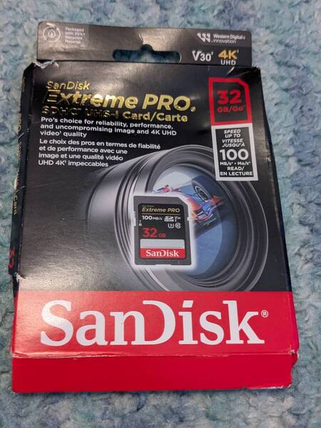0705u1937 SanDisk (サンディスク) 32GB Extreme PRO SDHC UHS-I メモリーカード