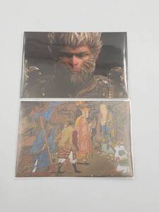 即決 新品 未開封 PS5 黒神話:悟空 Black Myth: Wukong 海外限定 購入特典 ポストカード セット Postcard Set Game Science