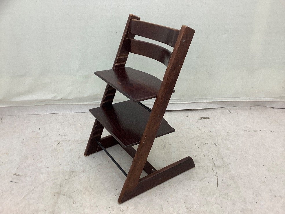 中古 人気 ストッケ STOKKE トリップトラップ ブラウン 木製