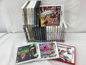 任天堂 ニンテンドー3DSソフト/モンスターハンター/マリオカート7 他 30点 ACB ジャンク品