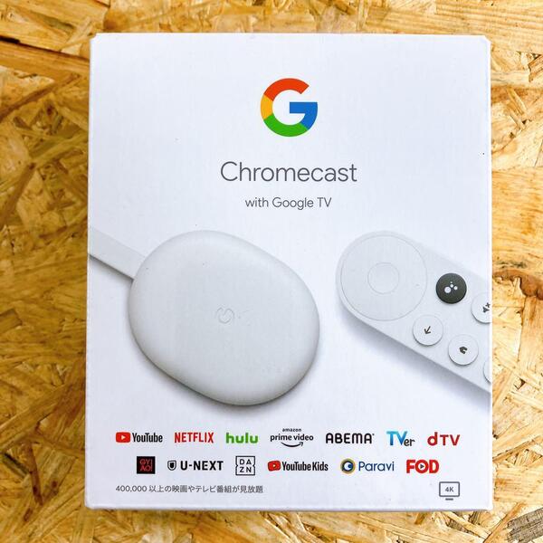 Chromecast with Google TV 4K GA01919-JP