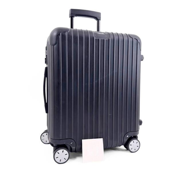 RIMOWA リモワ SALSA サルサ 47L 4輪 TSAロック キャビンプラス マットブラック 艶消し黒色 スーツケース キャリーバッグ 軽量 大容量 廃盤