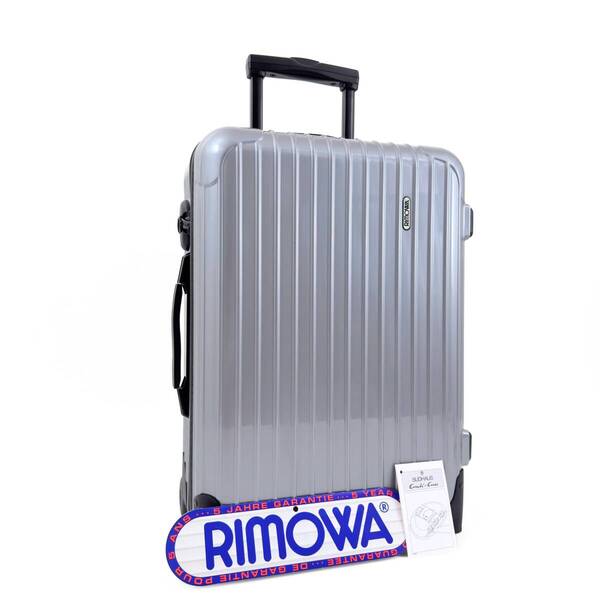 RIMOWA リモワ SALSA サルサ 35L 2輪 機内持ち込み キャビントローリー シルバーグレー系 軽量 スーツケース キャリーバッグ ビジネス 旅行