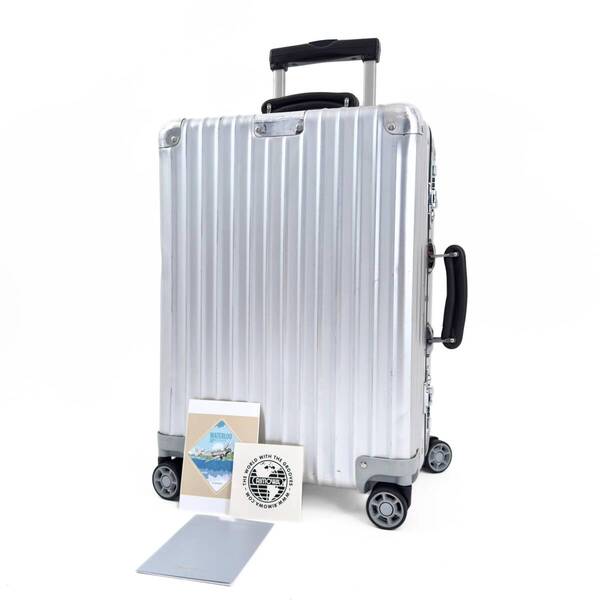 RIMOWA リモワ CLASSIC FLIGHT クラシックフライト 35L 機内持ち込み 4輪 TSAロック アルミ キャビン スーツケース キャリーバッグ 銀色