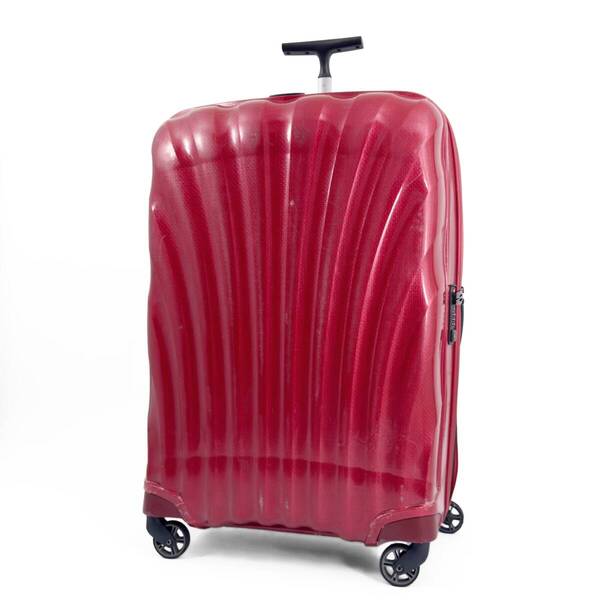 Samsonite サムソナイト Cosmolite コスモライト SPINNER スピナー 75 大容量 94L 4輪 TSAロック 赤色 超軽量 スーツケース キャリーバッグ