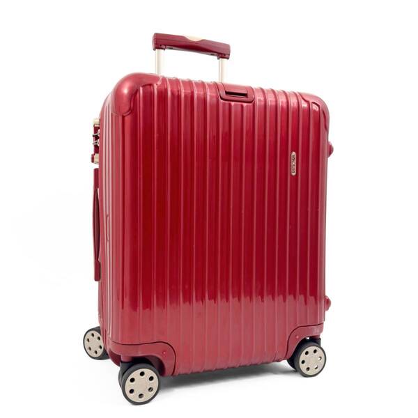 RIMOWA リモワ SALSA DELUXE サルサデラックス 47L 4輪 TSAロック キャビンプラス オリエンタルレッド 赤色 スーツケース キャリーバッグ