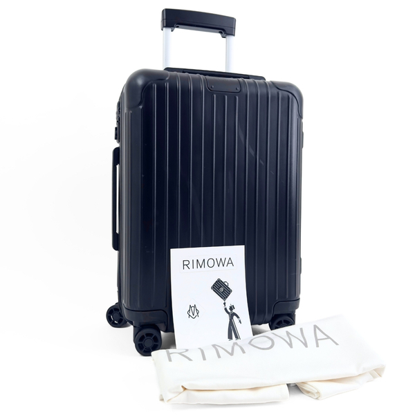 RIMOWA リモワ Essential Cabin エッセンシャルキャビンS 機内持ち込み 34L 4輪 TSAロック マットブラック 黒 スーツケース キャリーバッグ