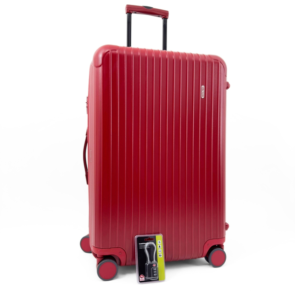 【極美品】RIMOWA リモワ SALSA サルサ 82L 4輪 TSAロック付属 チェックインL マットレッド 赤色 軽量 スーツケース キャリーバッグ 大容量