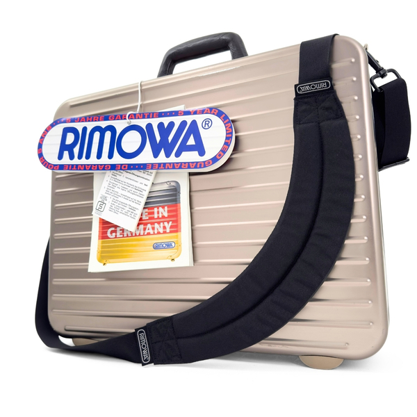 RIMOWA リモワ Titan Safe チタンセーフ 2way 内装 全本革 革巻きハンドル アタッシュケース ビジネス ハンドバッグ チタニウム プレミアム