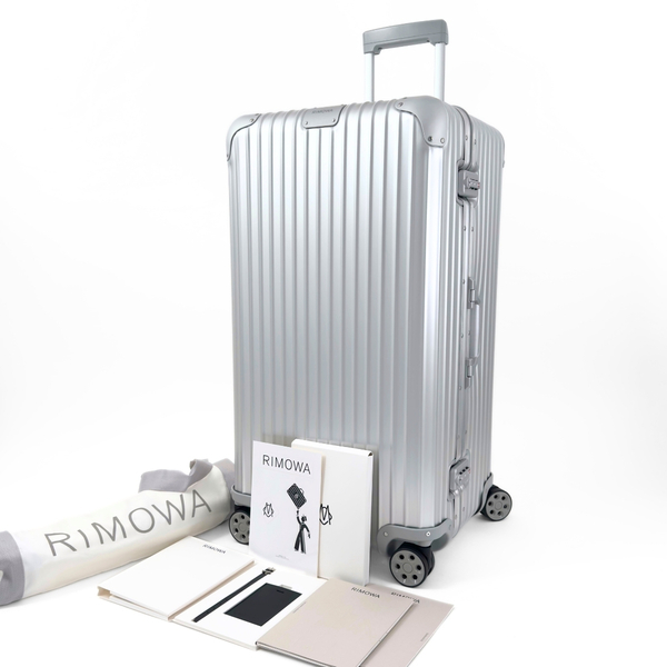 【未使用級】RIMOWA リモワ ORIGINAL Trunk Plus オリジナル トランク プラス 105L 4輪 TSAロック XL アルミ スーツケース キャリーバッグ