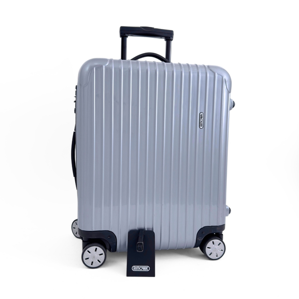 美品 RIMOWA リモワ SALSA サルサ 48L 4輪 TSAロック キャビンプラス シルバーグレー系 銀色系 スーツケース キャリーバッグ 軽量 大容量