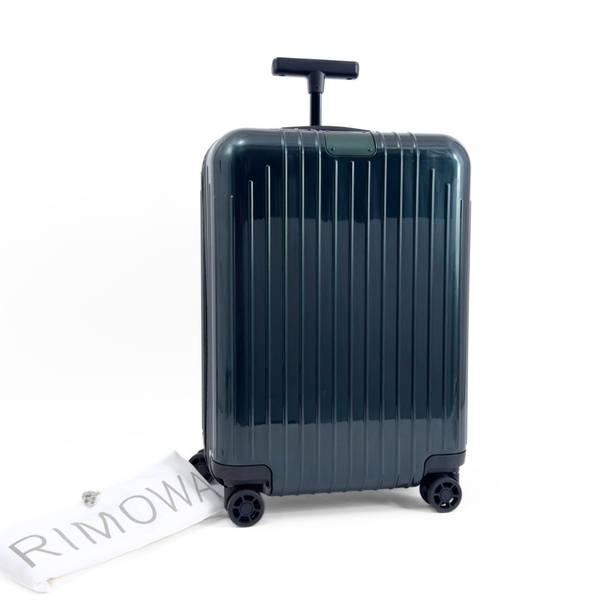 極美品 RIMOWA リモワ Essential Lite Cabin エッセンシャルライトキャビン 37L 4輪 TSAロック 機内持ち込み グロスグリーン 緑 キャリー
