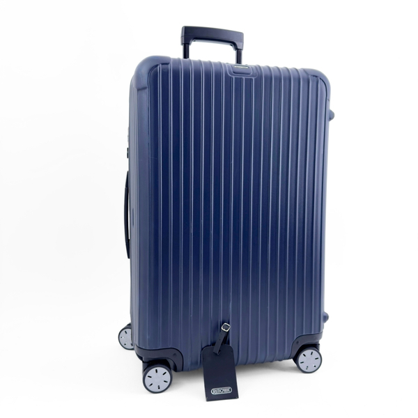 美品 RIMOWA リモワ SALSA サルサ 78L 4輪 TSAロック チェックインL ダークネイビー 濃紺色系 軽量 大容量 スーツケース キャリーバッグ