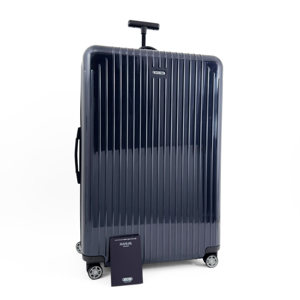 美品 RIMOWA リモワ SALSA AIR サルサエアー 最大容量 105L 4輪 TSAロック ネイビー系 紺 XL トランク 超軽量 スーツケース キャリーバッグ