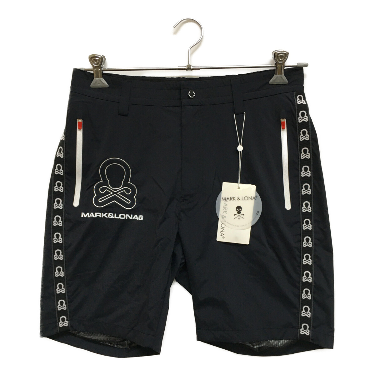 新品・タグ付き マーク＆ロナ ハーフパンツ ブラック Mサイズ