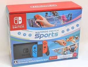 ★【未使用品】Nintendo Switch Sports(ダウンロード版) セット HAC-001/レッグバンド欠品/オンライン利用券 期限切れ/ab5348