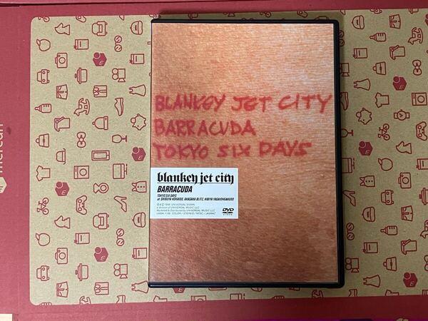 送料無料 BLANKEY JET CITY DVD BARRACUDA TOKYO SIX DAYS