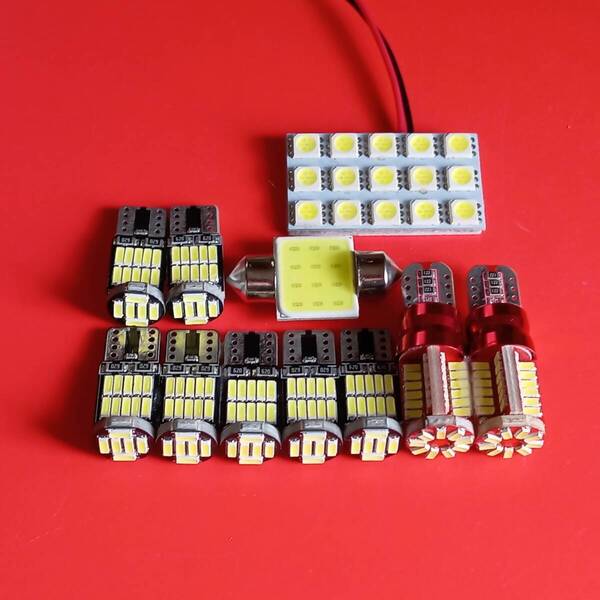 L375/385S タントカスタム 爆光!LED ルームランプ バックランプ ナンバー灯 ポジション 11点セット ホワイト ダイハツ /57/26/s15/t31