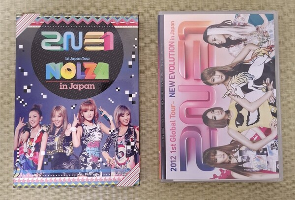 2NE1 DVD NOLZA NEW EVOLUTION CL DARA ダラMinzy ミンジ BOM ボム トゥエニィワン YG BIGBANG シーエル ビッグバン K-POP