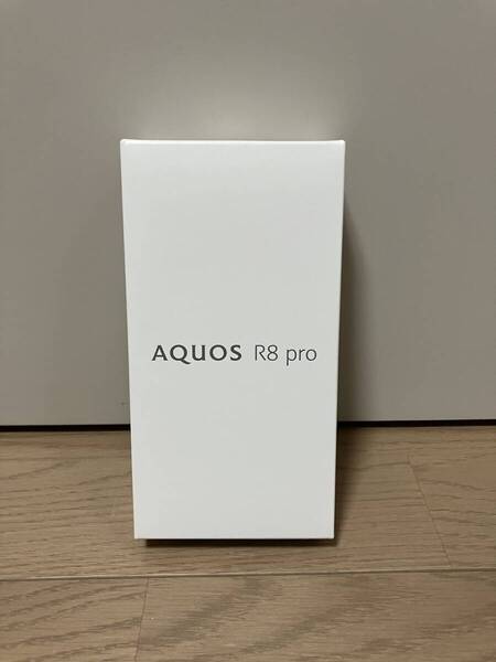 【新品未開封】AQUOS R8 PRO ブラック 256GB SH-R80P ブラック(B) simフリー【送料無料】