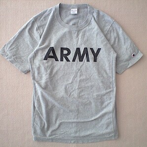 即決 XXLサイズ ARMY グレー Champion REVERSE WEAVE ヘビーウェイト Tシャツ 染み込みプリント チャンピオン アーミー BTS