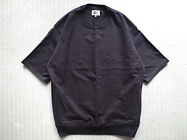 即決 XLサイズ Pilgrim Surf + Supply ピルグリムサーフ 半袖 スウェット 黒 サイドポケット クルーネック