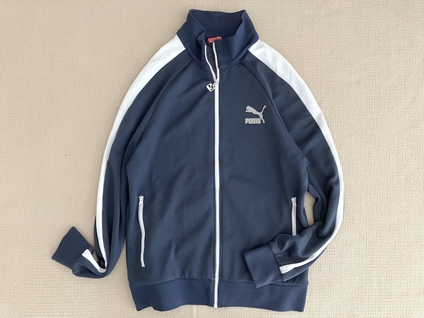 即決 プーマ PUMA ジャージ チャコール(ダークネイビーっぽい) US XLサイズ 日本XXLサイズ相当 ビースティーボーイズ Beastie Boys タイプ