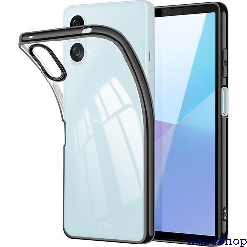 Xperia 10 VI ケース クリア SO-52E エクスペリア10 VI XQ-ES44 ケース ブラック 1852