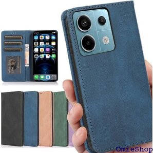 Xiaomi Redmi Note 13 Pro 5G ードケース カバー 落ち着いた色ケース レトロ ネイビー 1888