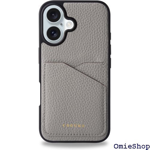 コグレ iPhone16 ケース 本革 シュリンクカー ル おしゃれ ギフトボックス付き COPC2 グレージュ 2101