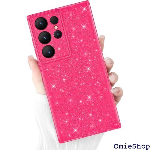 Samsung Galaxy S24 Ultra ケー バー バンパーケース 耐衝撃 傷防止 女性 ローズレッド 2311